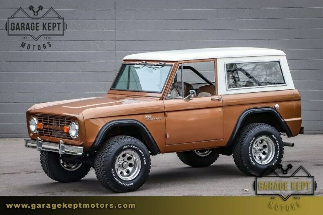 1972 Ford Bronco Brown SUV 302ci V8 17325 Miles 1972 Ford Bronco