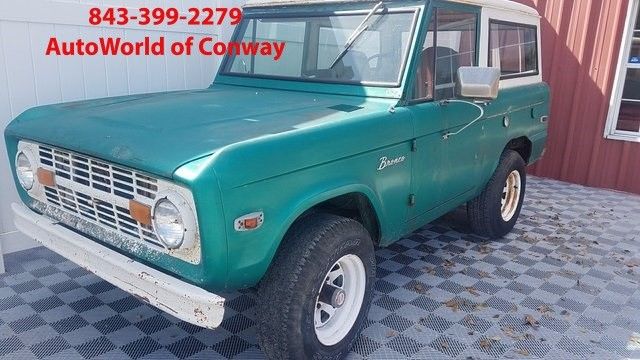 1972 Ford Bronco U15 #s Match Survivor 302 V8 Manual 72 1972 Ford Bronco