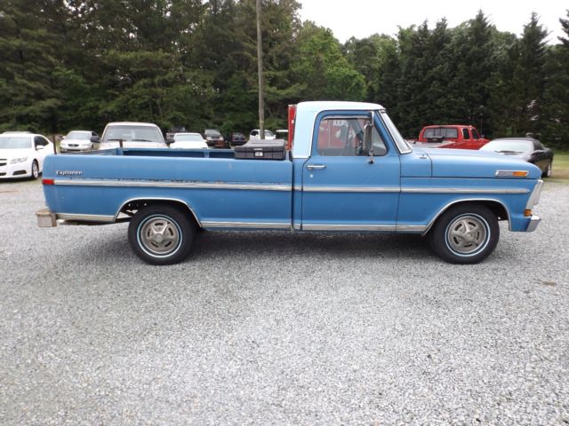 1972 FORD F-100 EXPLORER 1972 Ford F-100 EXPLORER