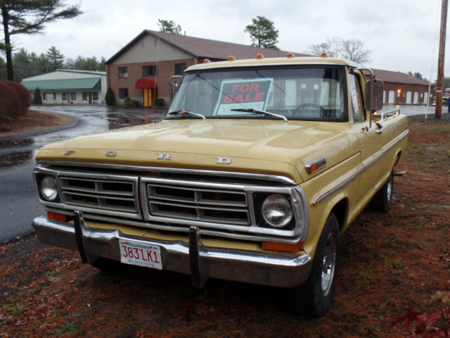 1972 Ford F-100 Base Standard Cab Pickup 2-Door - photo 2