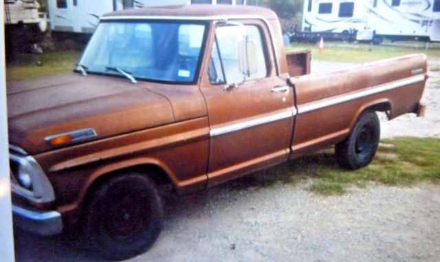1972 FORD F-100 EXPLORER PICK-UP TRUCK 360 V8,STANDARD,STRAIGHT BODY Dallas,TX 1972 Ford F-100