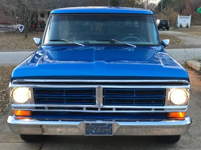 1972 Ford F-100 Shortbed Step Side Pickup Truck 1972 Ford F-100