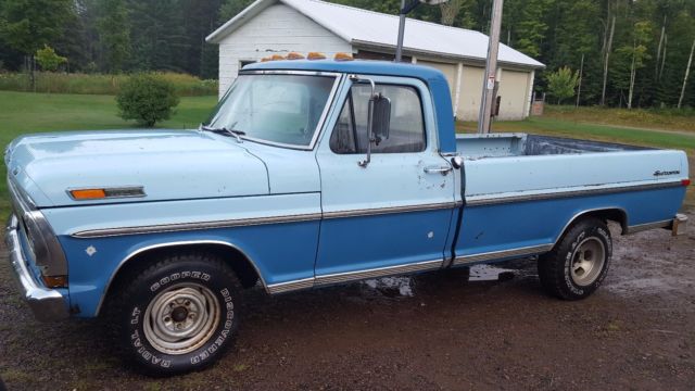 1972 Ford F100 360 V8 C6 Automatic 2WD Long Box 1972 Ford F-100