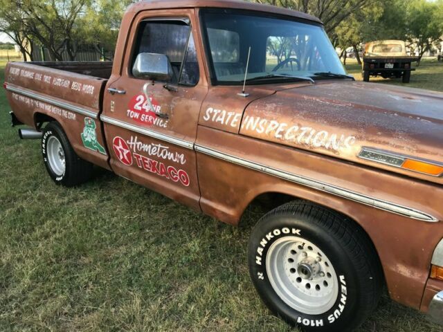 1972 Ford F-100 Advertising Texaco service truck 302 3SPD ps cool - photo 4