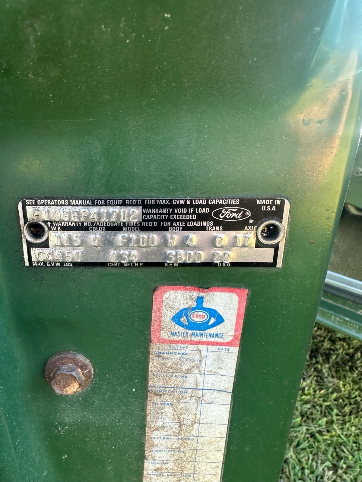 1972 Ford F100 Ranger XLT - photo 12