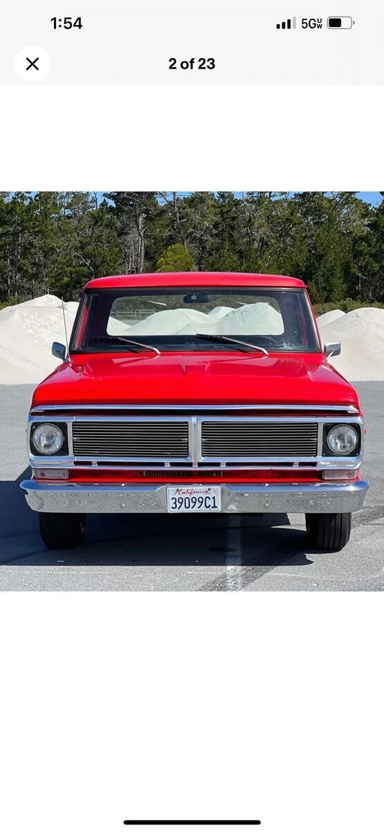 1972 Ford F100 step side - photo 3