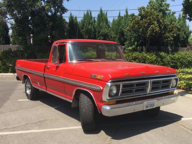 1972 Ford F-100 Ranger XLT