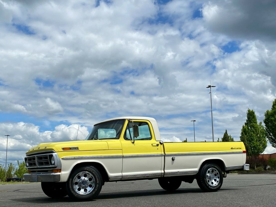 1972 Ford F250 127K XLT Camper Special 390 Factory A/C WORLDWIDE NO RESERVE 1972 Ford F-250 XLT Camper Special Factory A/C