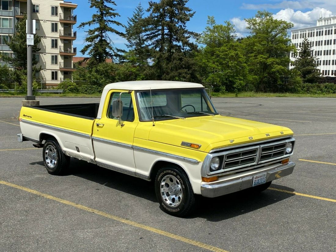 1972 Ford F-250 XLT Camper Special Factory A/C - photo 3