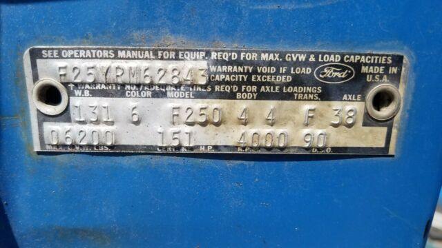 1972 Ford F-250 - photo 13
