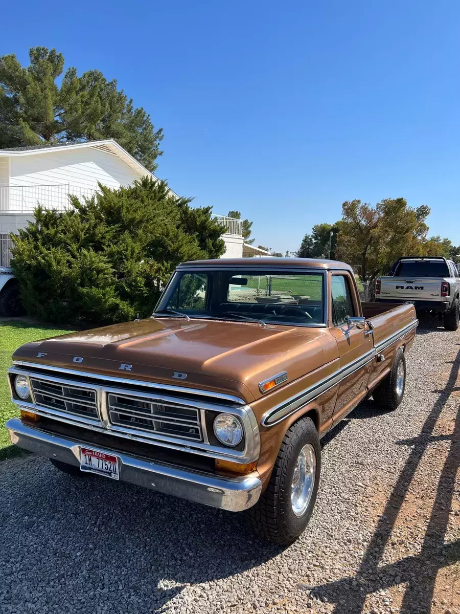 1972 Ford F250 Brown ranger 1972 Ford F250 ranger