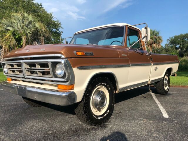 1972 Ford F250 Camper Special Sport Custom 390 Automatic From Montana 1972 Ford F-250 Camper Special