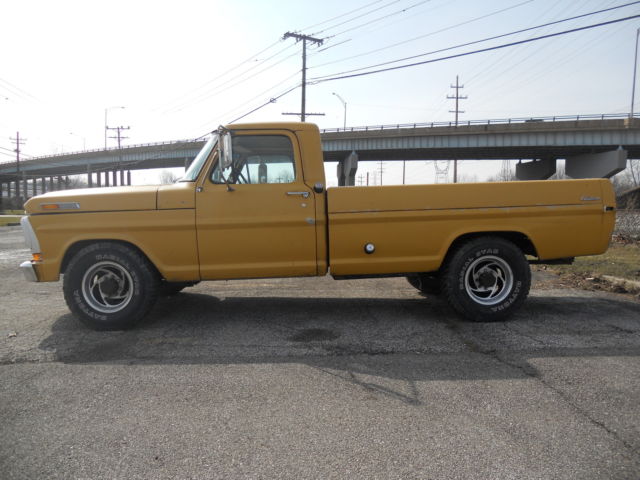 1972 Ford F250 Custom 390 V8 Auto Trans Western Truck Patina Barn Find 1972 Ford F-250
