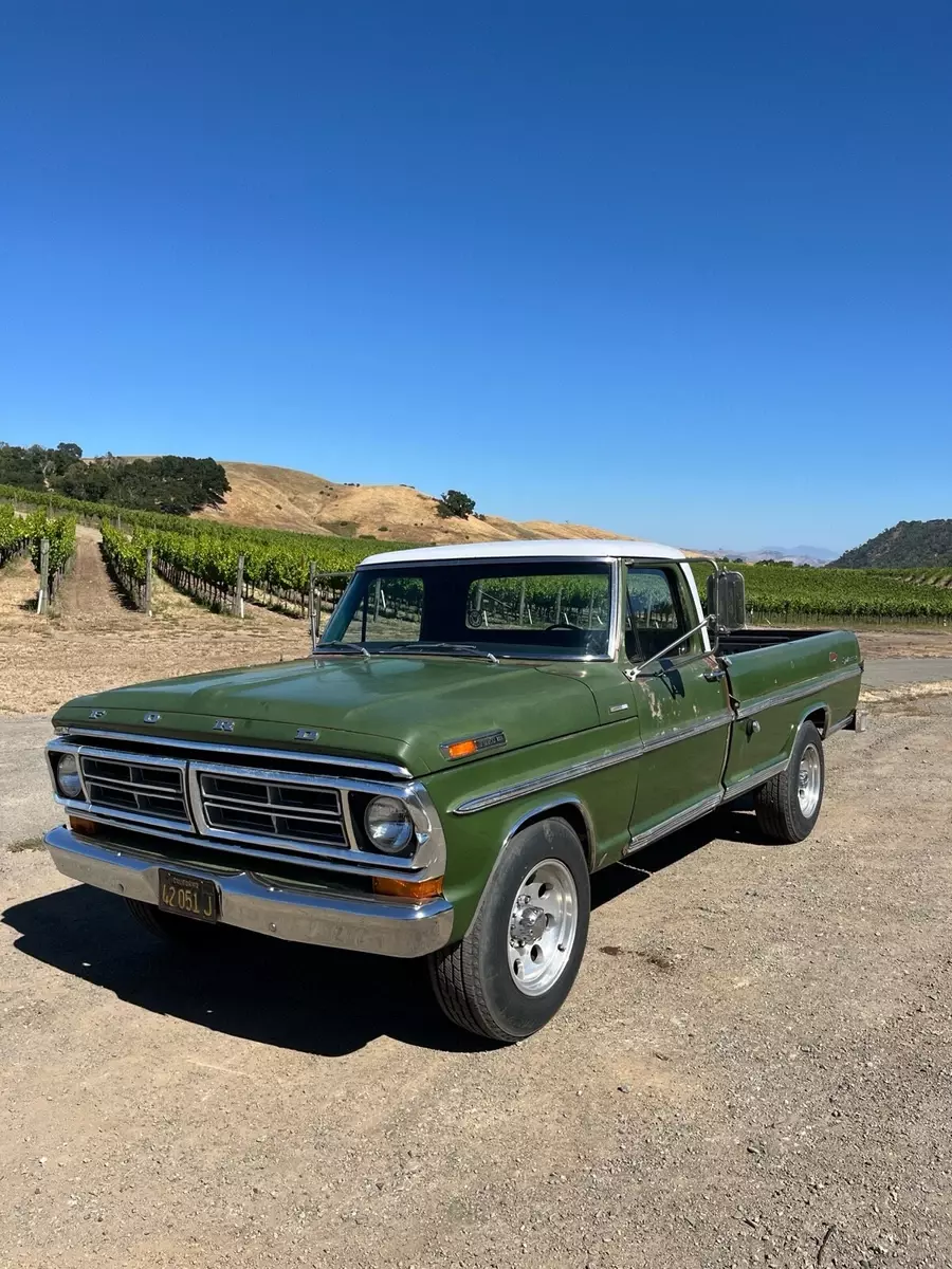 1972 Ford F250 bump side