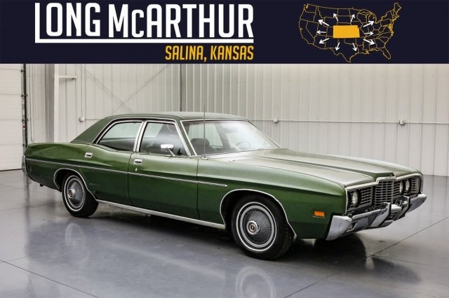 1972 Ford Galaxie 500 Green > Ivy Gold Metallic V8 6 Seats Rare! - photo 2