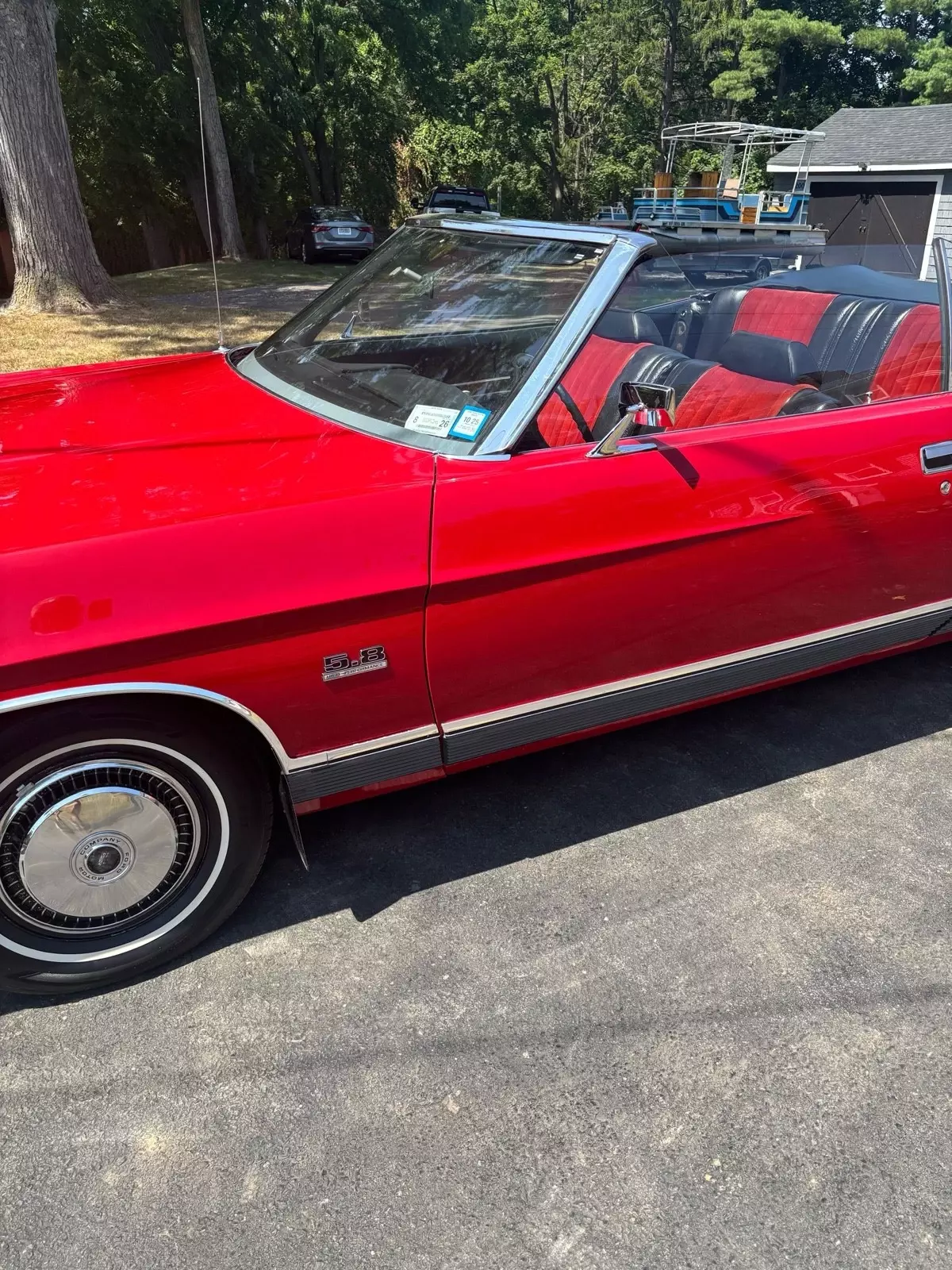 1972 Ford LTD Convertible Red 1972 Ford LTD