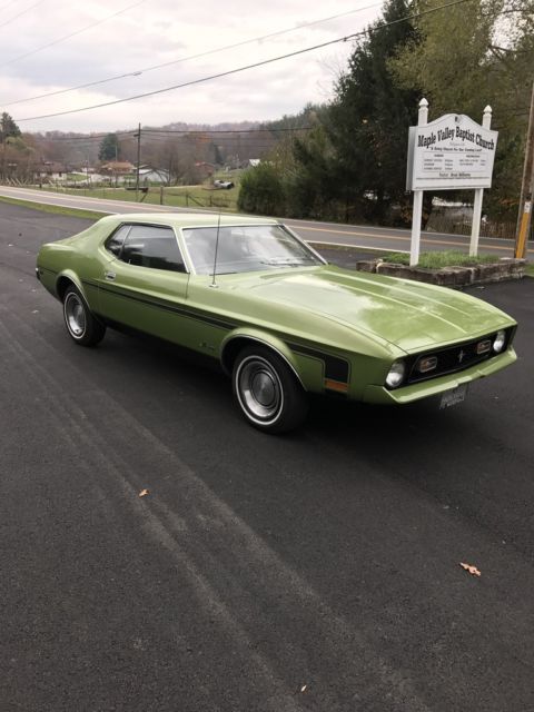 1972 Ford Mustang 351 C6 ONE OWNER SURVIVOR TIME CAPSULE GARAGE KEPT 44 YEARS! 1972 Ford Mustang 351