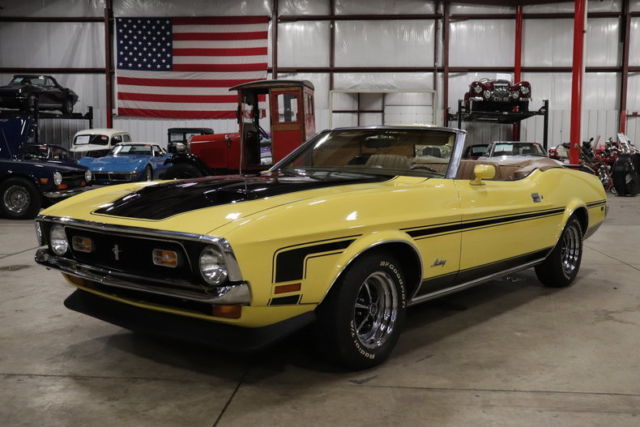 1972 Ford Mustang 99466 Miles Medium Bright Yellow Convertible 302cid V8 Automa 1972 Ford Mustang --