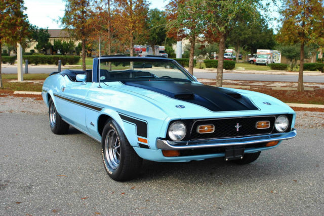 1972 Ford Mustang Convertible 351 Q code, 4-Speed, Photo Documented Restoration! 1972 Ford Mustang Convertible 351 V8 4-Speed Documented Restoration!