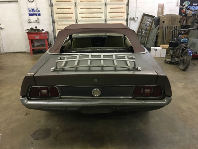 1972 Ford Mustang Convertible V-8 Bright Red 1972 Ford Mustang convertible