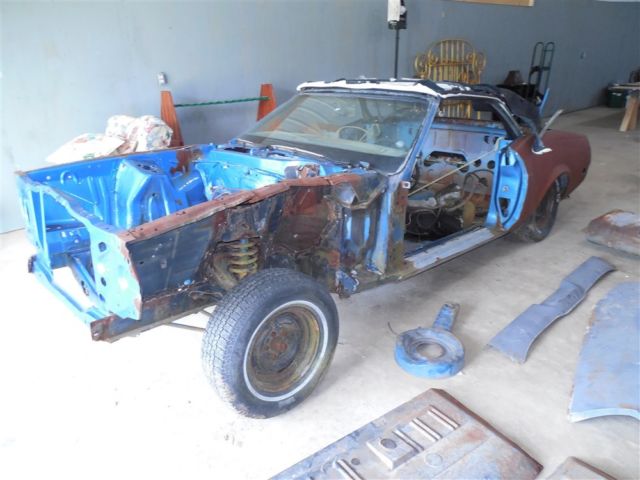 1972 Ford Mustang Convertible w/351 Engine Top Assembly Tranny Parts Suspension 1972 Ford Mustang