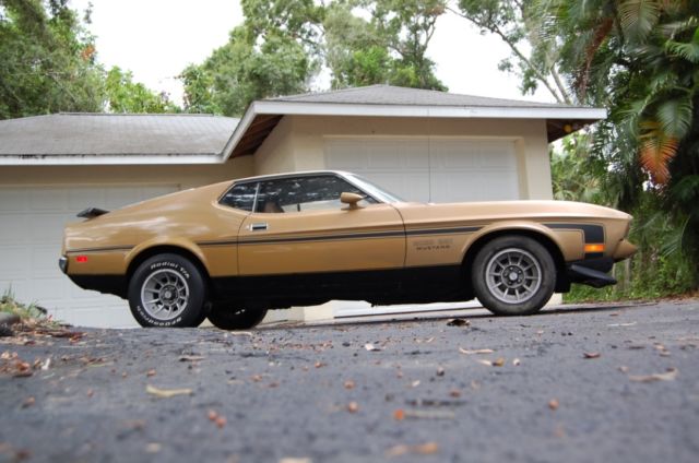 1972 Ford Mustang Mach 1 351 H.O. Rare R code Original Survivor Barn Find BOSS 1972 Ford Mustang