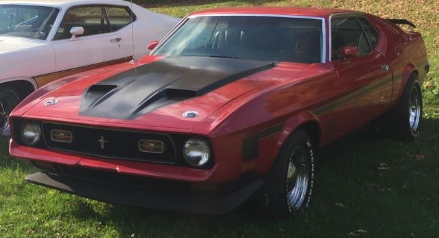 1972 Ford Mustang Mach 1 R code!!! (The Boss 351s little brother) 1972 Ford Mustang Mach 1