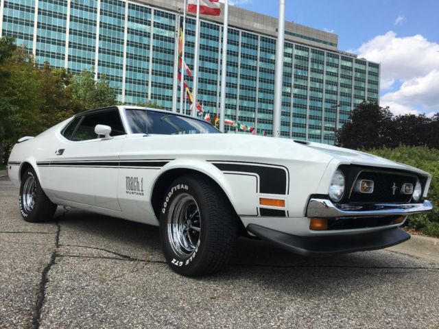 1972 FORD MUSTANG MACH 1 RARE Q CODE 351 4V COBRA JET 76K MILES NO RESERVE !!!! 1972 Ford Mustang Mach 1