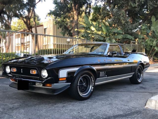 1972 Ford Mustang, MACH 1 TRIBUTE 1972 Ford Mustang