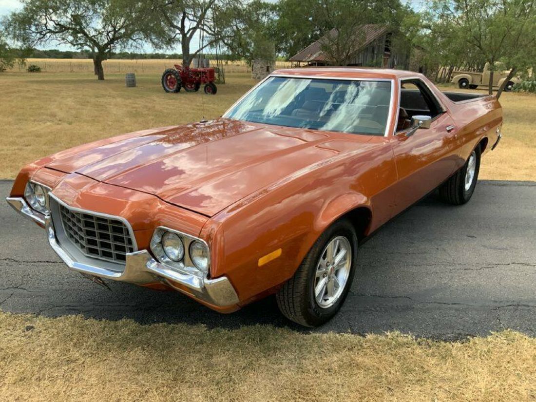 1972 Ford Ranchero 72 PS PB 302 V8 3 speed manual 78952 Miles Canyon Copper Meta 1972 Ford Ranchero 72 PS PB 302 V8 3 speed manual