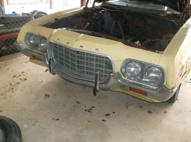 1972 FORD RANCHERO GT- 429 'N' CODE ROLLING CHASSIS-NO TITLE BILL OF SALE ONLY! 1972 Ford Ranchero GT