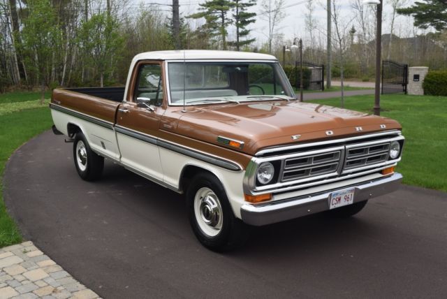 1972 FORD RANGER XLT F250 CAMPER SPECIAL 1972 Ford F-250