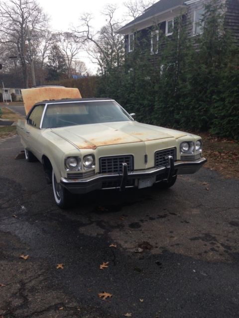 1972 four door oldsmobile 98 project car parts restoration donor 1972 Oldsmobile Ninety-Eight chrome