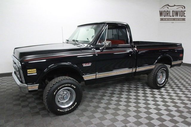 1972 GMC 1500 CUSTOM ULTRA RARE RESTORED GMC 4X4! AC! 1972 GMC 1500 CUSTOM ULTRA RARE RESTORED GMC 4X4! AC!