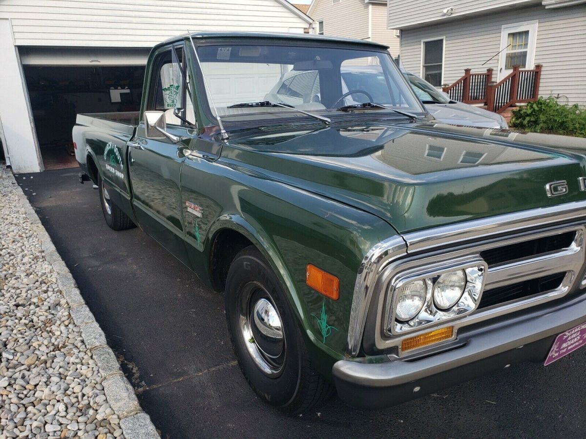 1972 GMC C 1500 Pickup Green RWD Manual 1972 GMC C 1500