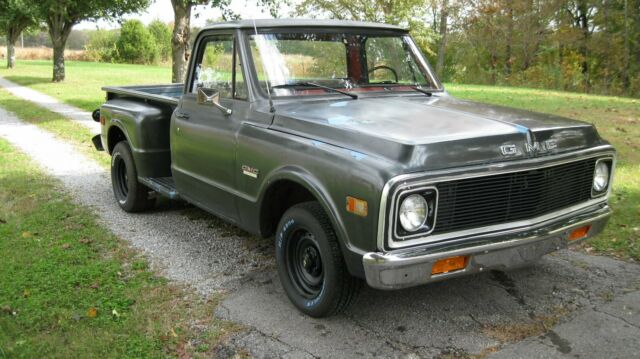 1972 gmc C15 Sierra Super Custom pickup like C10 Chevy Stepside longbed 1972 GMC Sierra 1500 super custom