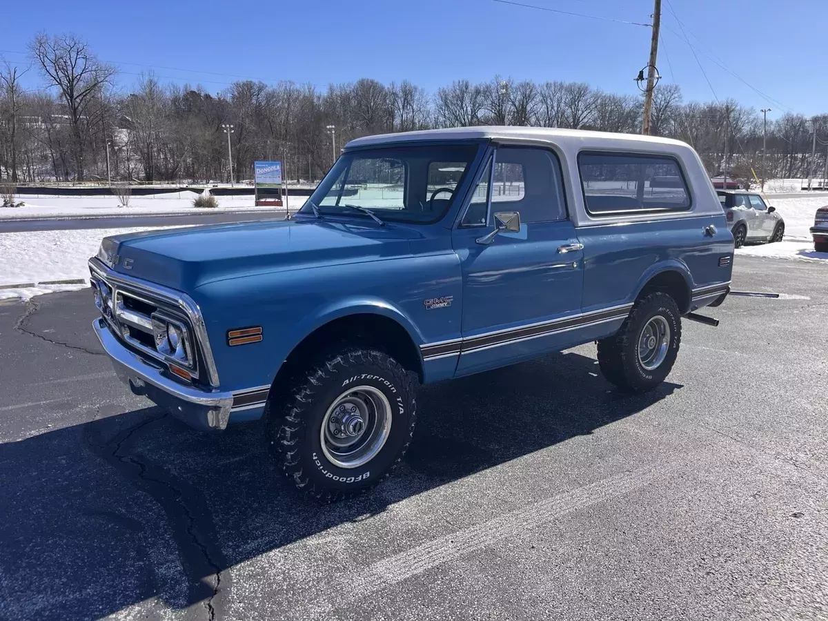 1972 GMC Jimmy SUV Blue 1972 GMC Jimmy