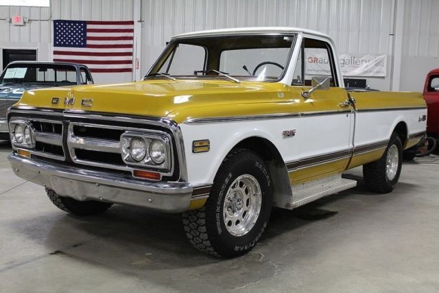 1972 GMC Sierra 1500 56269 Miles Yellow Pickup Truck 350ci V8 Automatic 1972 GMC Sierra 1500 1500
