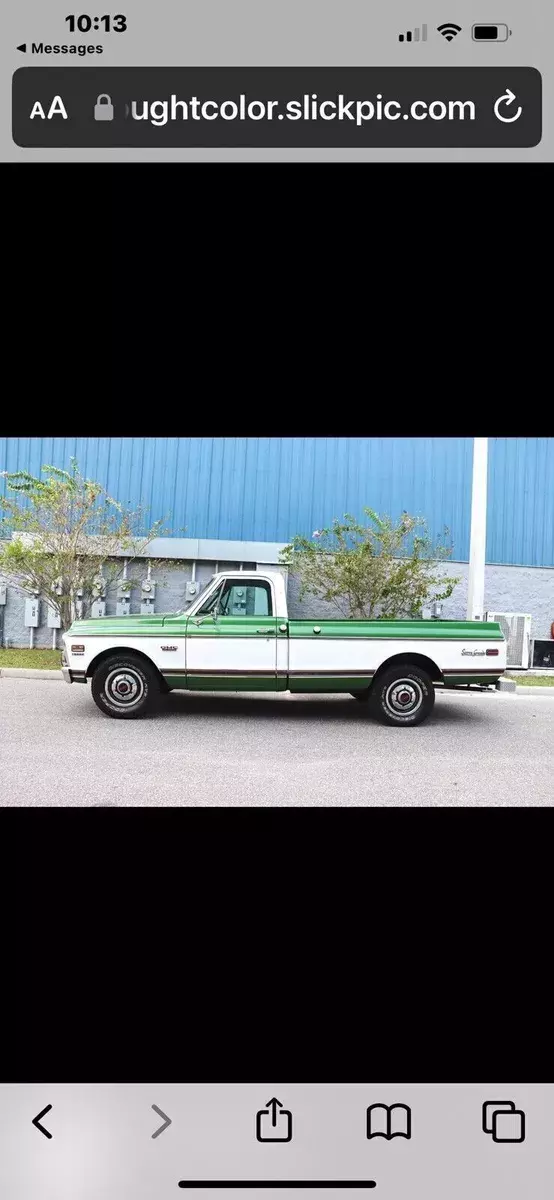 1972 GMC Sierra Green sierra grande 1972 GMC Sierra sierra grande