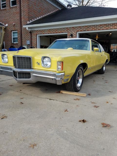 1972 Grand Prix SJ 455 Tri Power 1972 Pontiac Grand Prix 2 door