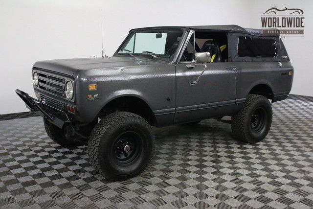 1972 Gray HOT ROD 396 V8 AUTO SOFT TOP 4X4! 1972 International Harvester Scout HOT ROD 396 V8 AUTO SOFT TOP 4X4