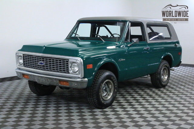 1972 Green RESTORED CONVERTIBLE 4X4! 1972 Chevrolet Blazer RESTORED CONVERTIBLE 4X4