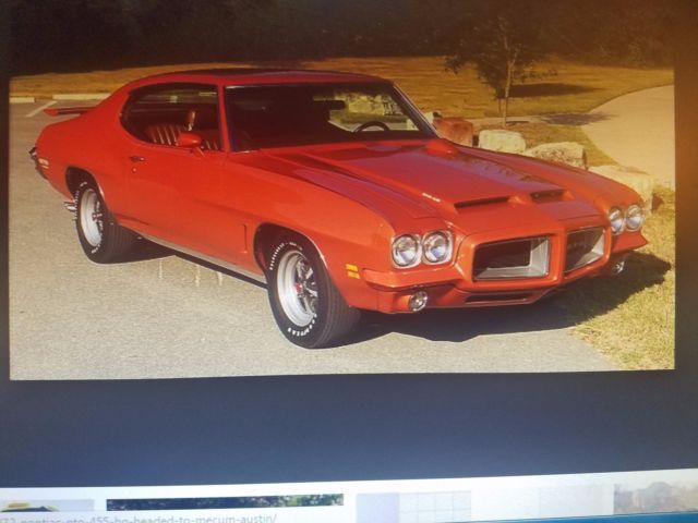 1972 GTO Ram Air 455 HO WW5 Option (1 of 290) Disassembled Restoration 1972 Pontiac GTO Ram Air WW5 (1 of 260)