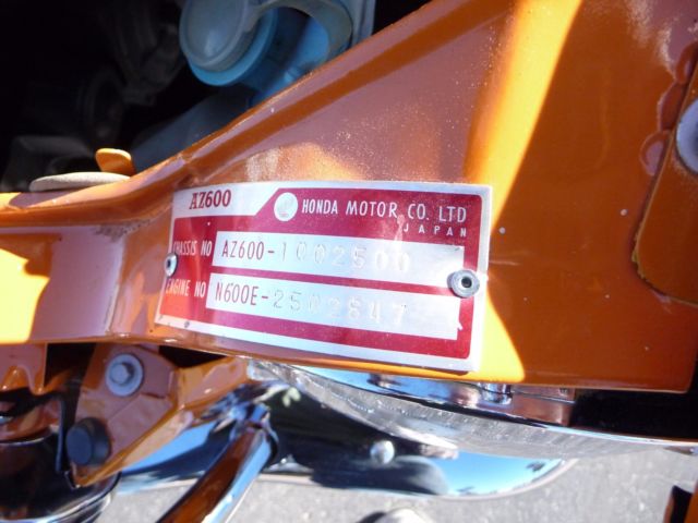 1972 Honda AZ600 - photo 11