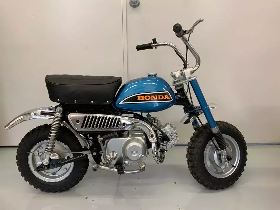 1972 Honda Z50 0 Miles BLUE mini_pocket 49cc 3-Speed 1972 Honda Z50
