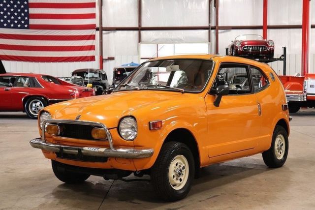 1972 Honda Z600 18443 Miles Pop Orange Coupe 592cc I2 4 Speed Manual 1972 Honda Z600 --
