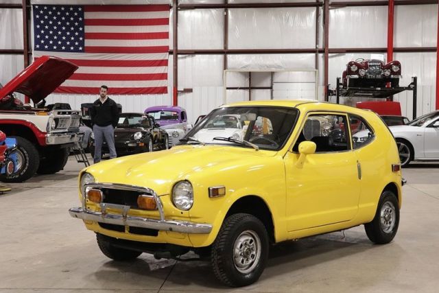 1972 Honda Z600 79582 Miles Yellow Coupe 592cc I2 4 Speed Manual 1972 Honda Z600 --