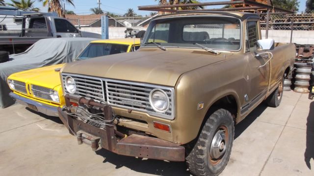 1972 International 1210 4X4 Pickup Truck 1972 International Harvester 1210 Deluxe