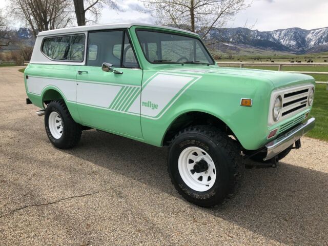 1972 International Harvester Scout II, 4x4, completely restored!! 1972 International Harvester Scout Scout II