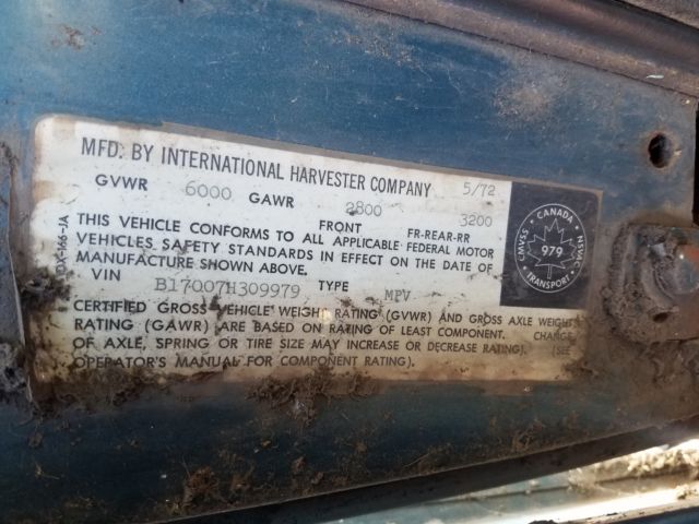 1972 International Harvester G80 - photo 12